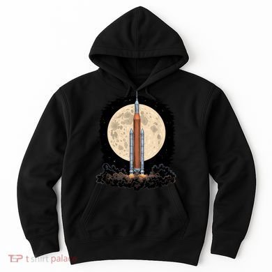 Artemis 1 SLS Rocket Launch Mission To The Moon And Beyond Hoodie