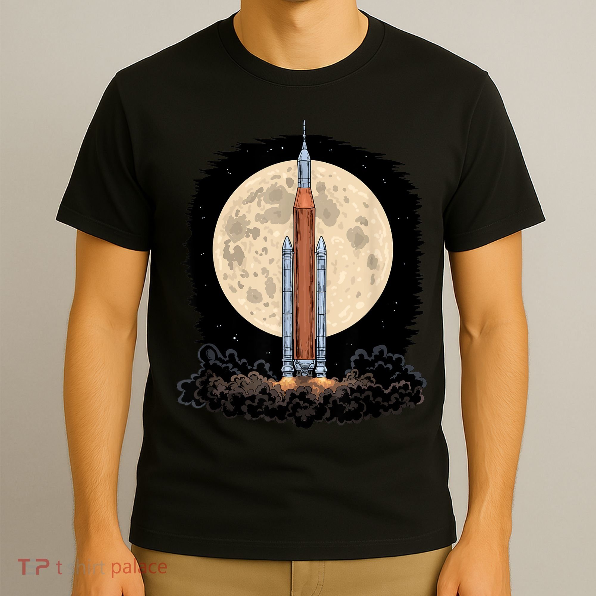 Artemis 1 SLS Rocket Launch Mission To The Moon And Beyond T-Shirt