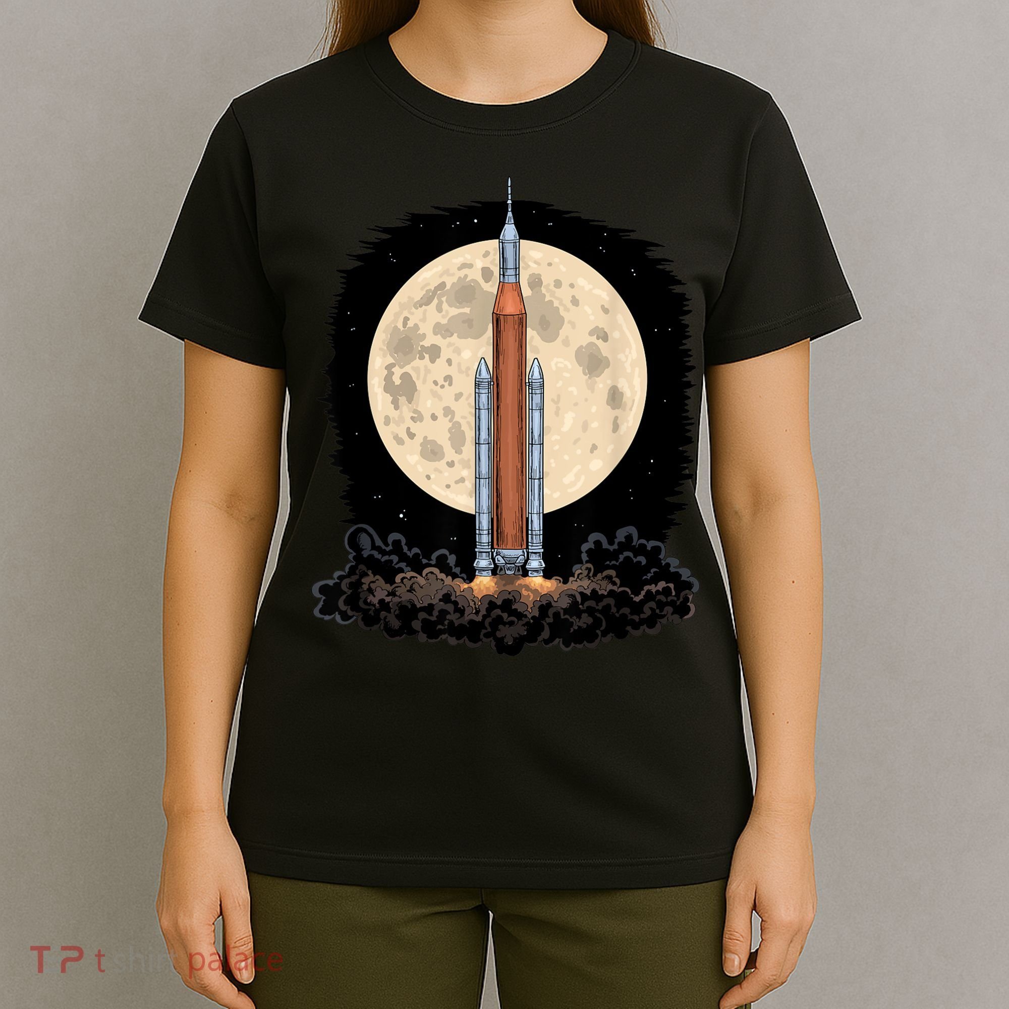 Artemis 1 SLS Rocket Launch Mission To The Moon And Beyond T-Shirt