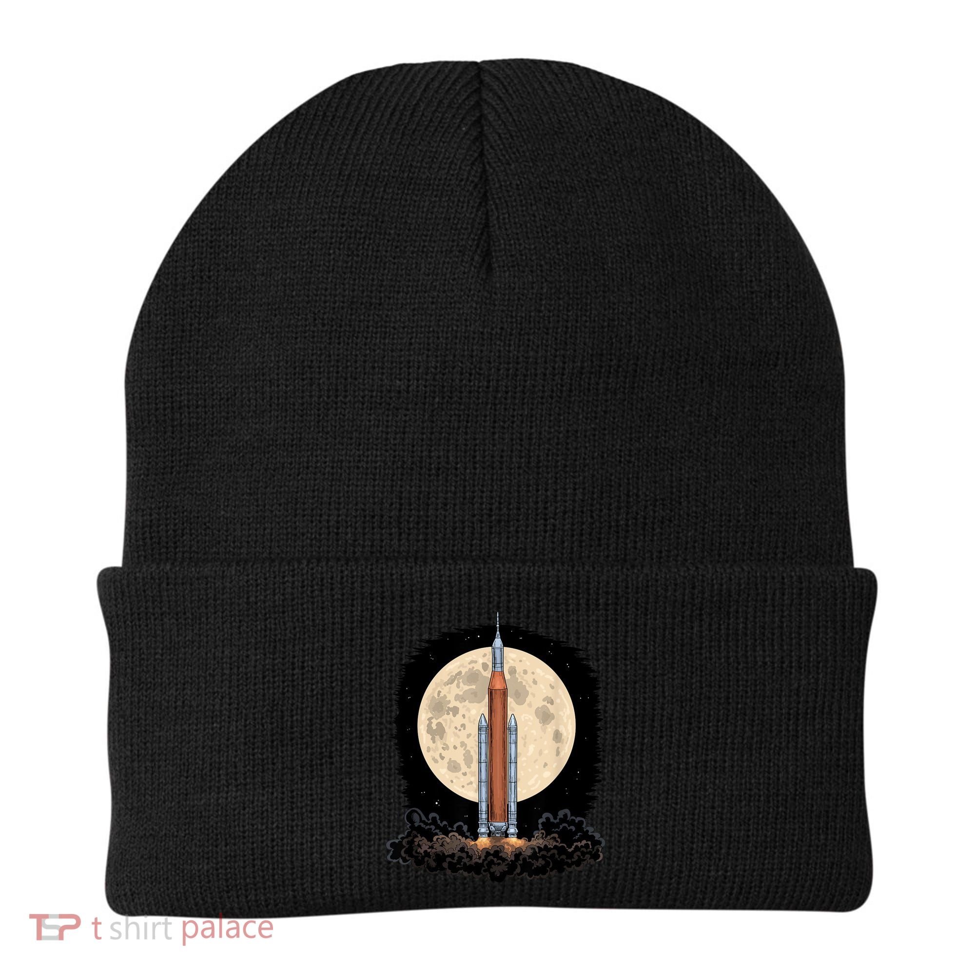 Artemis 1 SLS Rocket Launch Mission To The Moon And Beyond Beanie