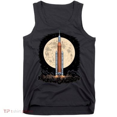 Artemis 1 SLS Rocket Launch Mission To The Moon And Beyond Tank Top