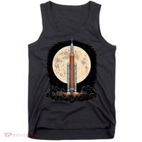 Artemis 1 SLS Rocket Launch Mission To The Moon And Beyond Tank Top thumb 0