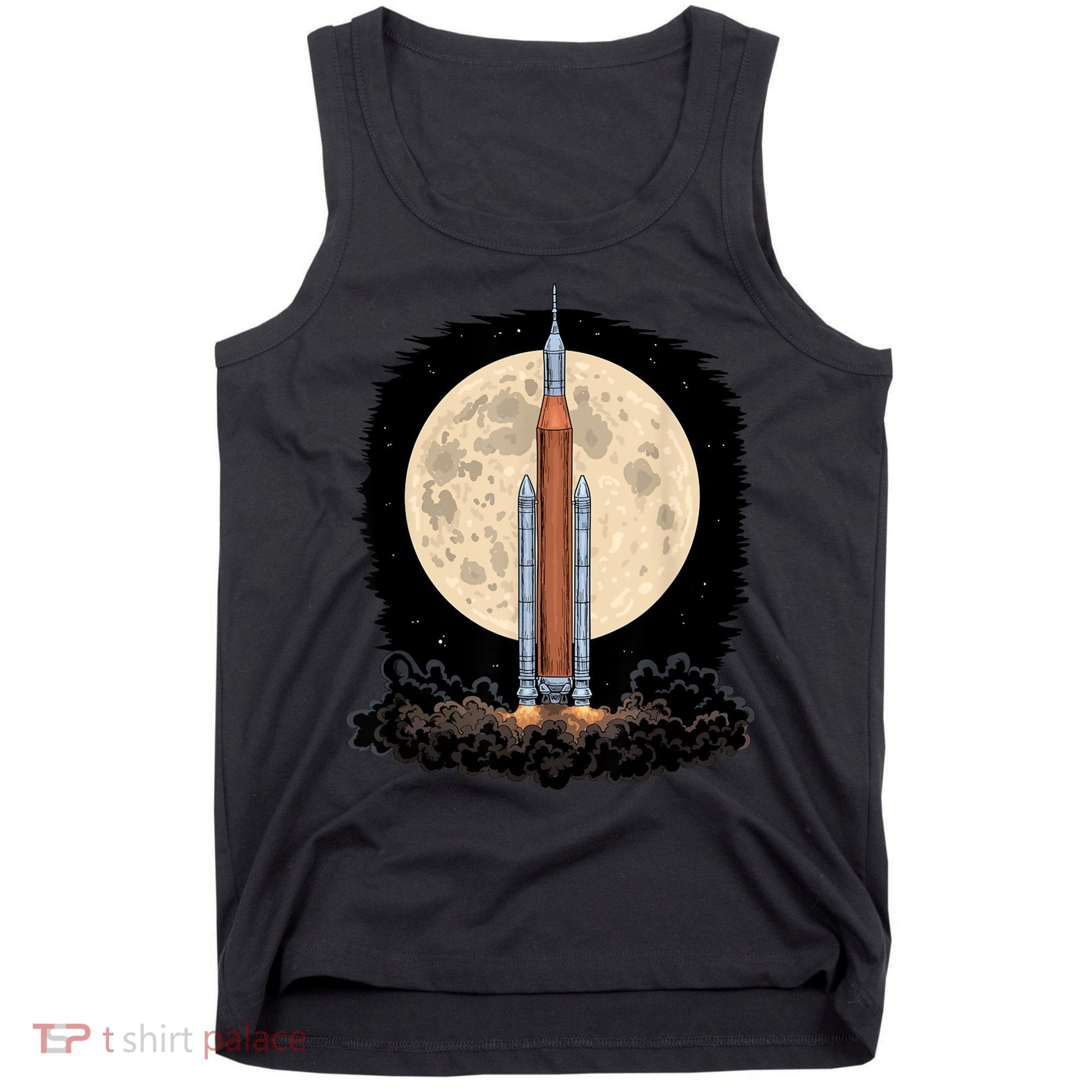 Artemis 1 SLS Rocket Launch Mission To The Moon And Beyond Tank Top