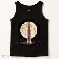 Artemis 1 SLS Rocket Launch Mission To The Moon And Beyond Tank Top thumb 2
