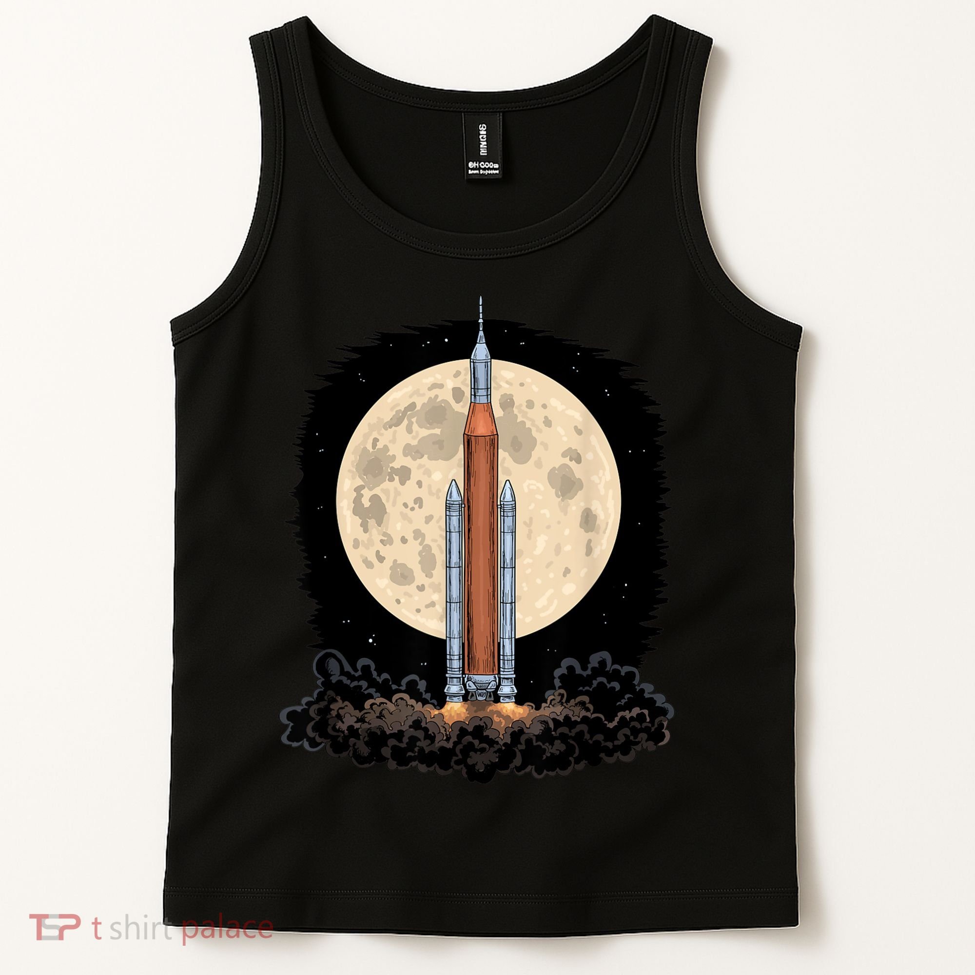 Artemis 1 SLS Rocket Launch Mission To The Moon And Beyond Tank Top