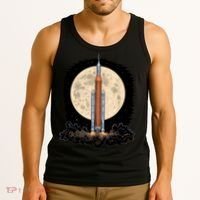 Artemis 1 SLS Rocket Launch Mission To The Moon And Beyond Tank Top thumb 3