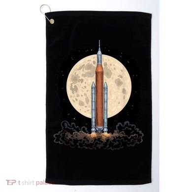 Artemis 1 SLS Rocket Launch Mission To The Moon And Beyond Golf Towel
