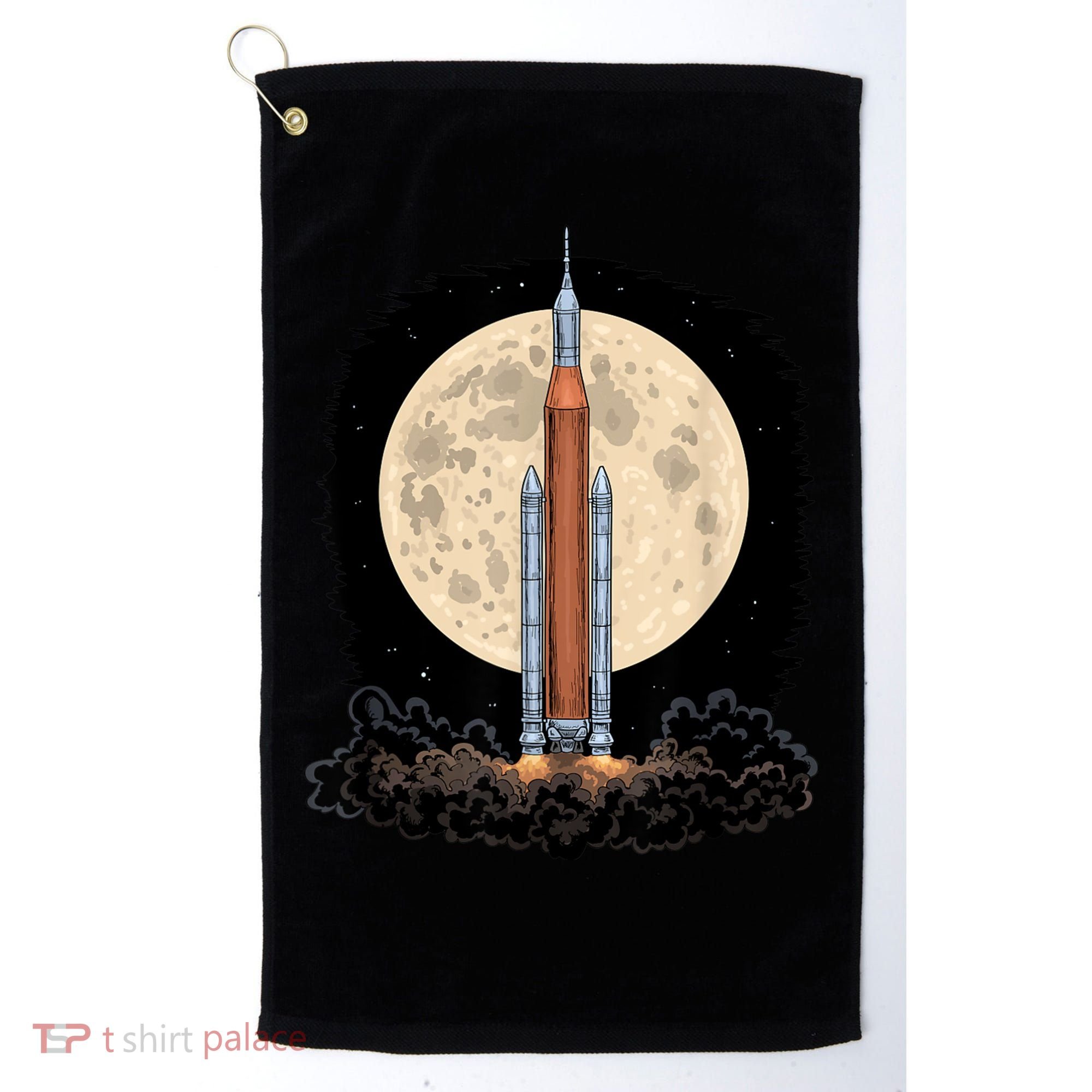 Artemis 1 SLS Rocket Launch Mission To The Moon And Beyond Golf Towel
