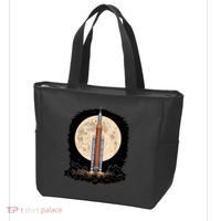Artemis 1 SLS Rocket Launch Mission To The Moon And Beyond Tote Bag thumb 3