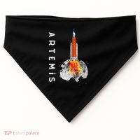 Artemis 1 SLS Rocket Launch Mission To The Moon And Beyond USA-Made Doggie Bandana thumb 0