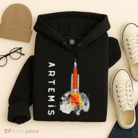 Artemis 1 SLS Rocket Launch Mission To The Moon And Beyond Hoodie thumb 4
