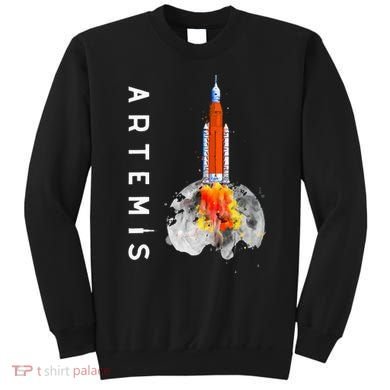 Artemis 1 SLS Rocket Launch Mission To The Moon And Beyond Sweatshirt