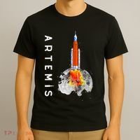 Artemis 1 SLS Rocket Launch Mission To The Moon And Beyond T-Shirt thumb 3
