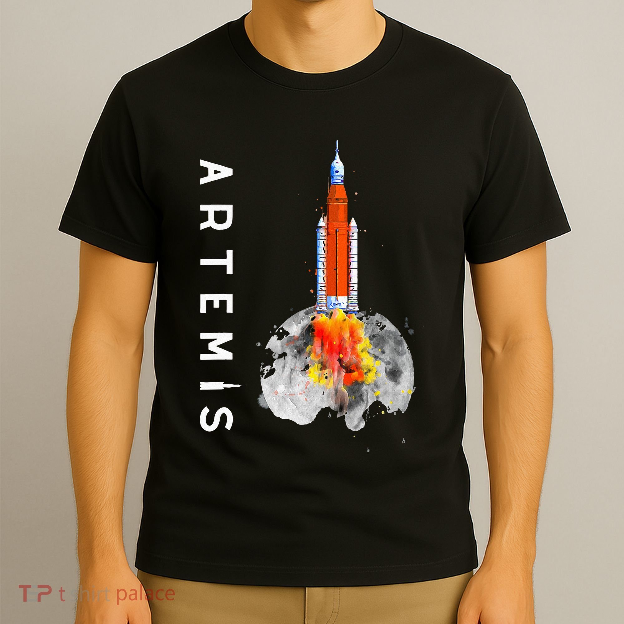 Artemis 1 SLS Rocket Launch Mission To The Moon And Beyond T-Shirt