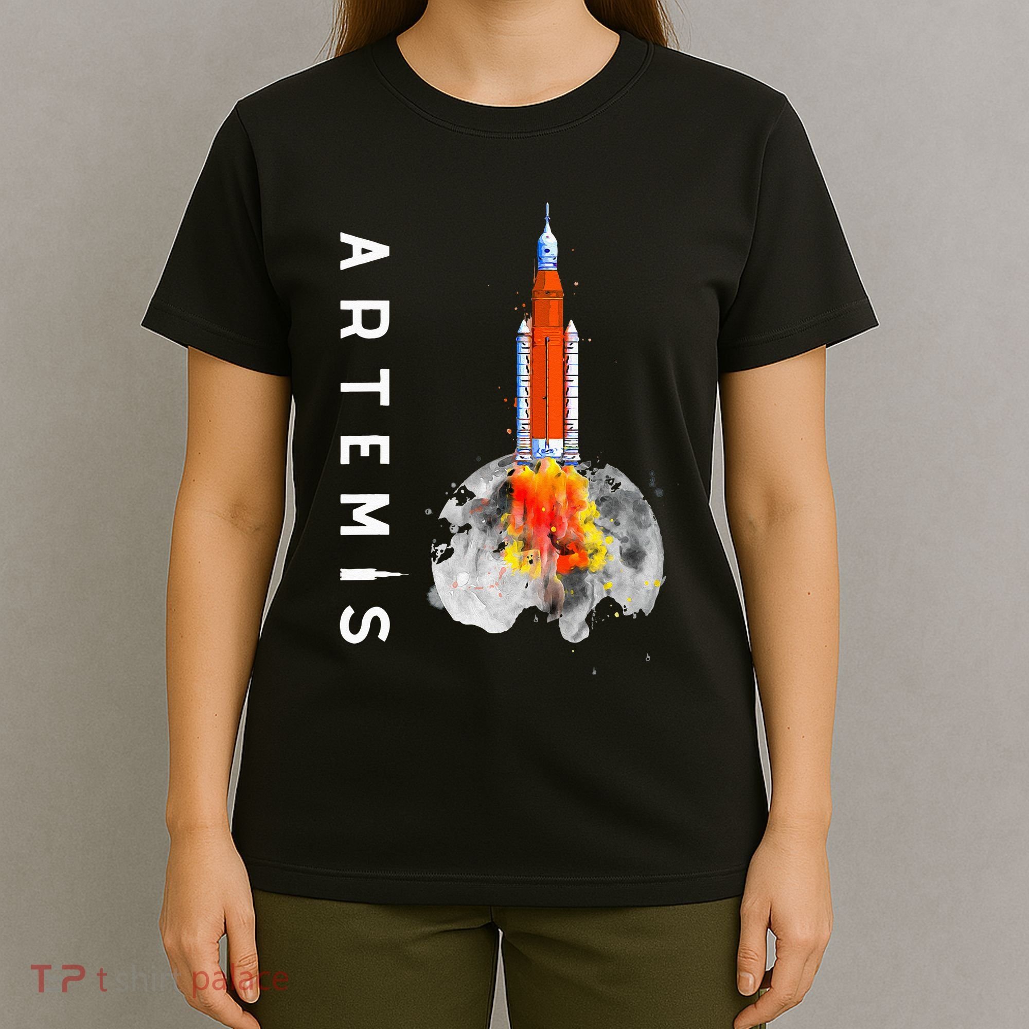 Artemis 1 SLS Rocket Launch Mission To The Moon And Beyond T-Shirt