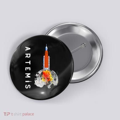 Artemis 1 SLS Rocket Launch Mission To The Moon And Beyond Button