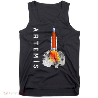 Artemis 1 SLS Rocket Launch Mission To The Moon And Beyond Tank Top