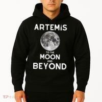 Artemis 1 SLS Rocket Launch Mission To The Moon And Beyond Hoodie thumb 2