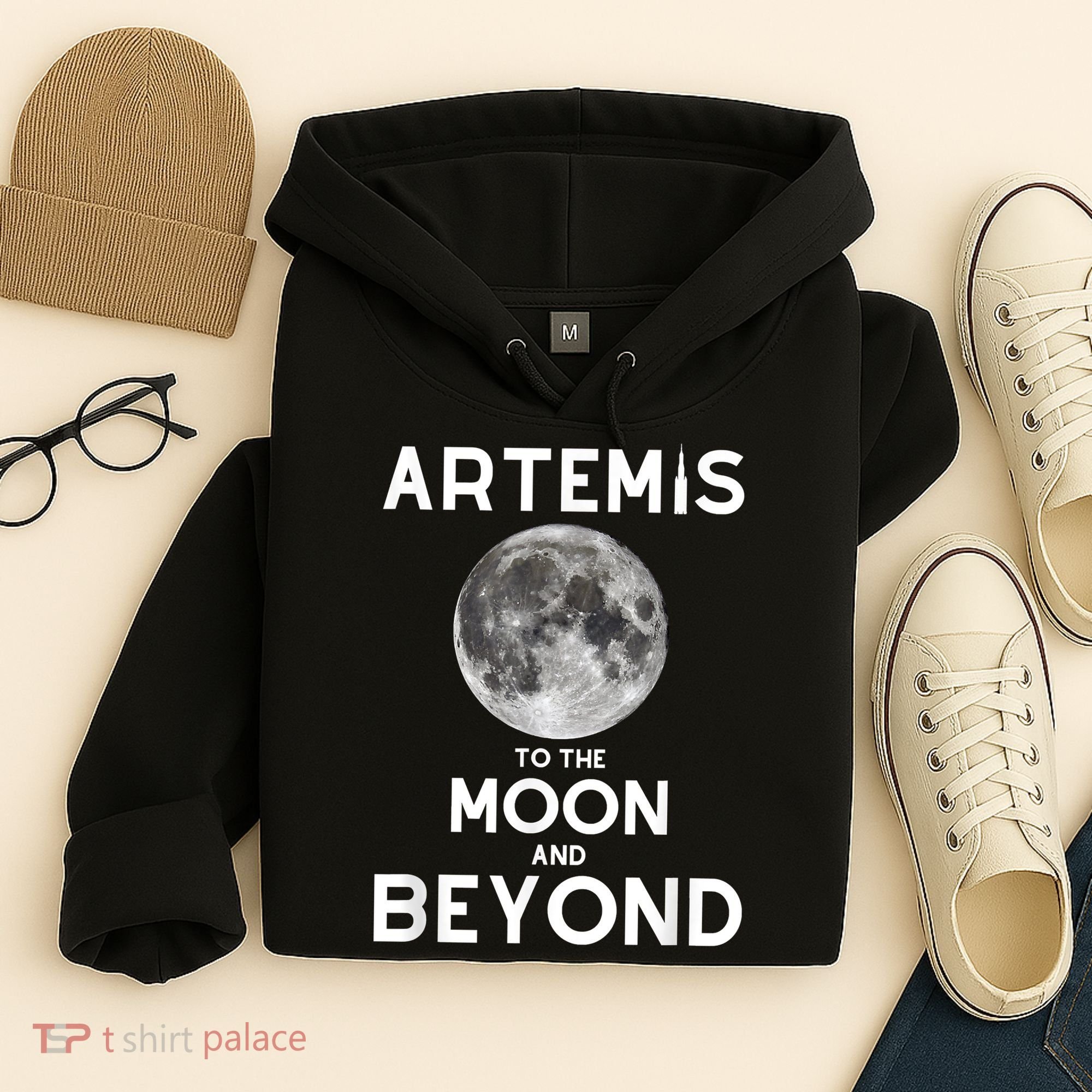 Artemis 1 SLS Rocket Launch Mission To The Moon And Beyond Hoodie