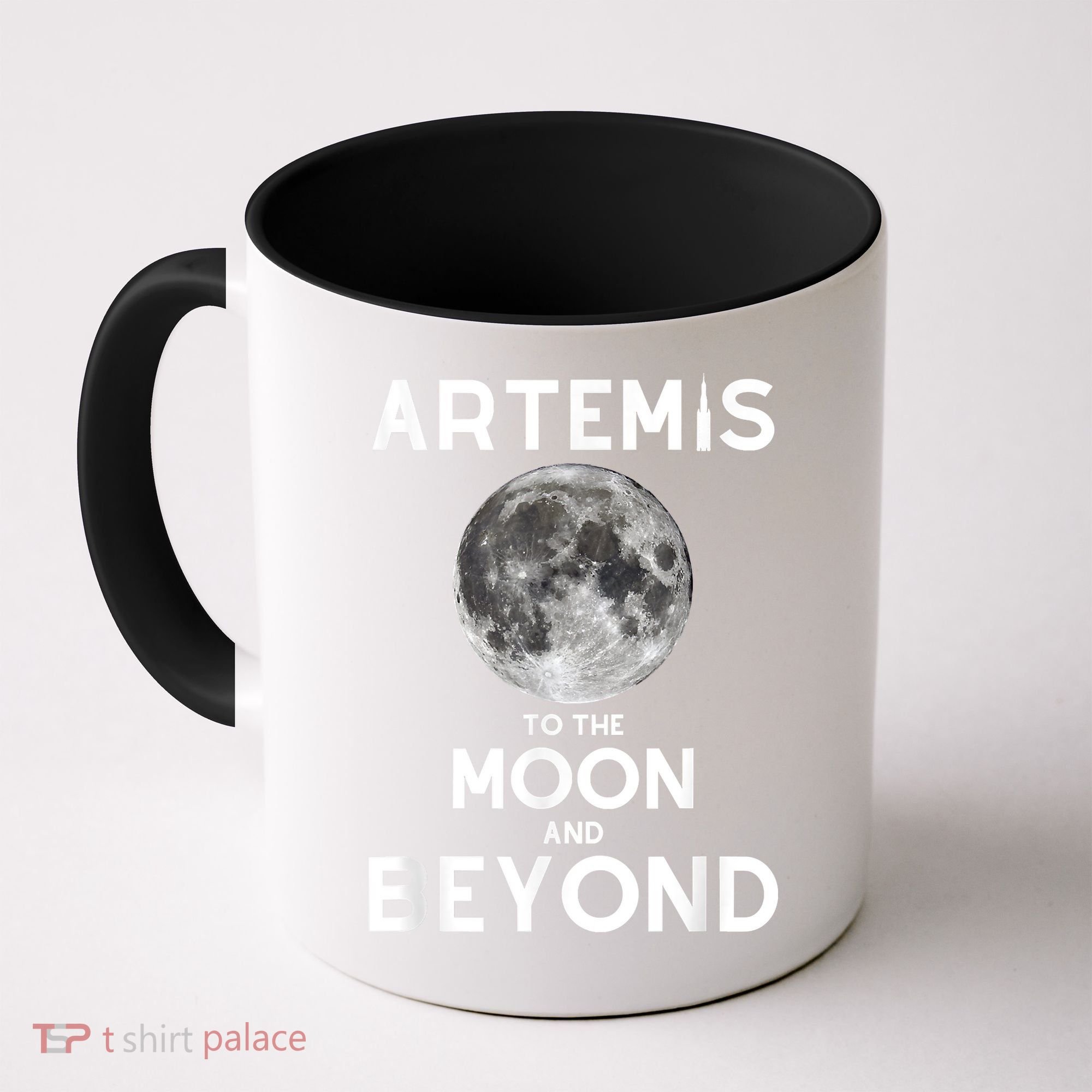Artemis 1 SLS Rocket Launch Mission To The Moon And Beyond Coffee Mug