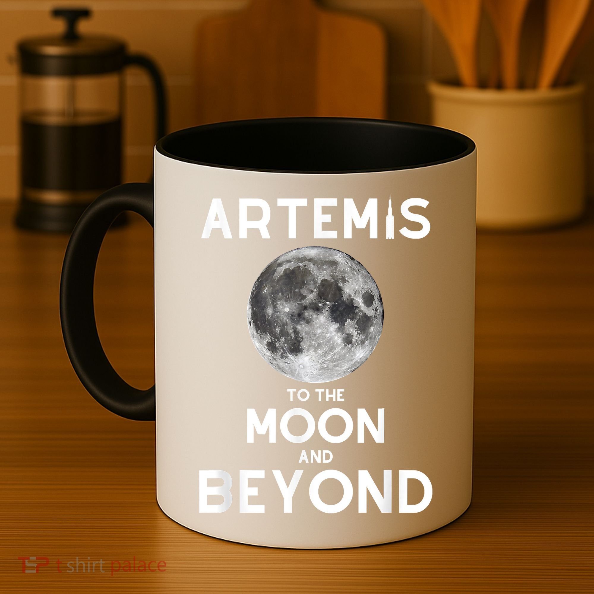 Artemis 1 SLS Rocket Launch Mission To The Moon And Beyond Coffee Mug