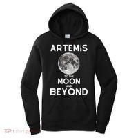 Artemis 1 SLS Rocket Launch Mission To The Moon And Beyond Women's Hoodie thumb 0