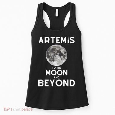 Artemis 1 SLS Rocket Launch Mission To The Moon And Beyond Women's Tank Top