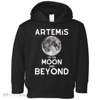 Artemis 1 SLS Rocket Launch Mission To The Moon And Beyond Toddler Hoodie thumb 0