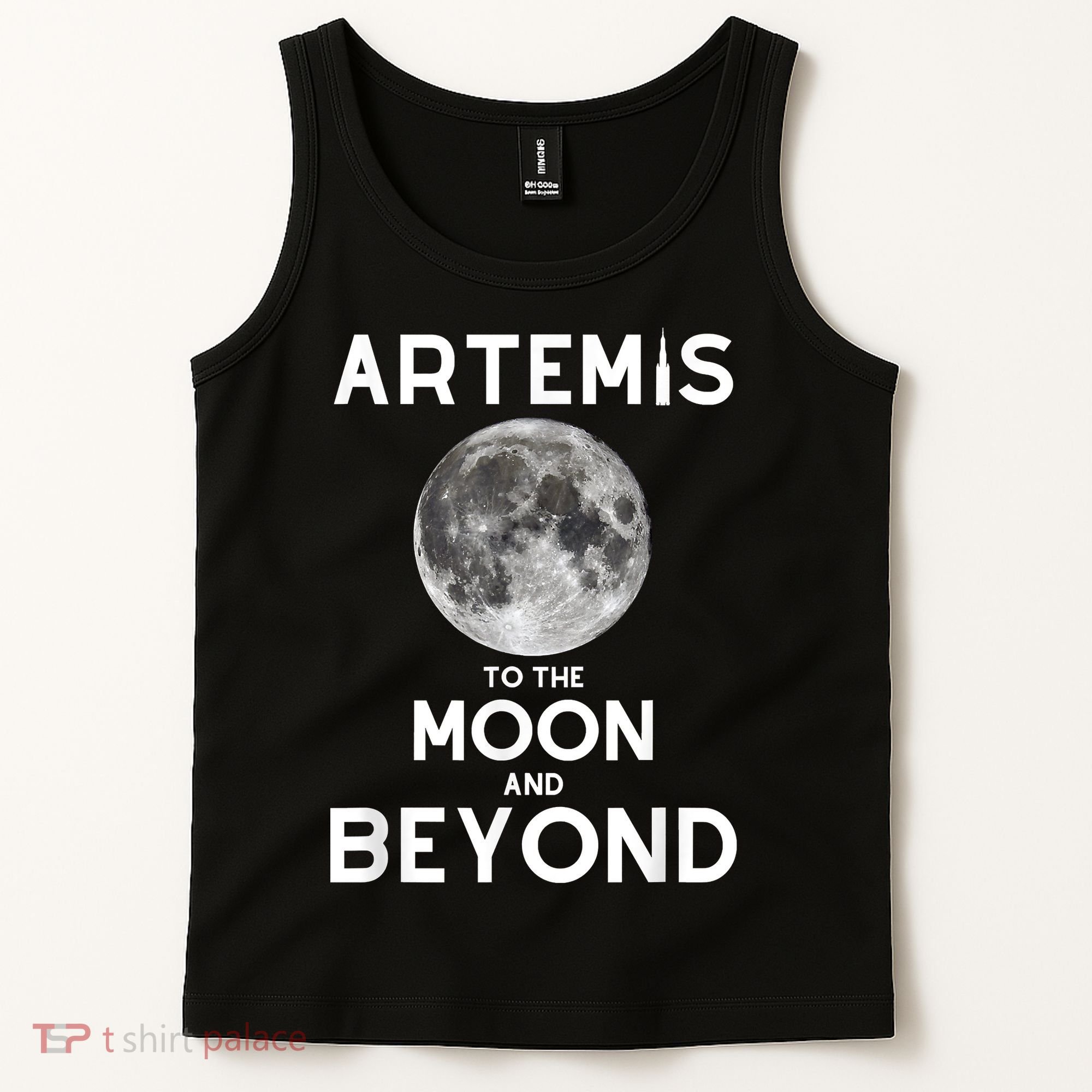 Artemis 1 SLS Rocket Launch Mission To The Moon And Beyond Tank Top