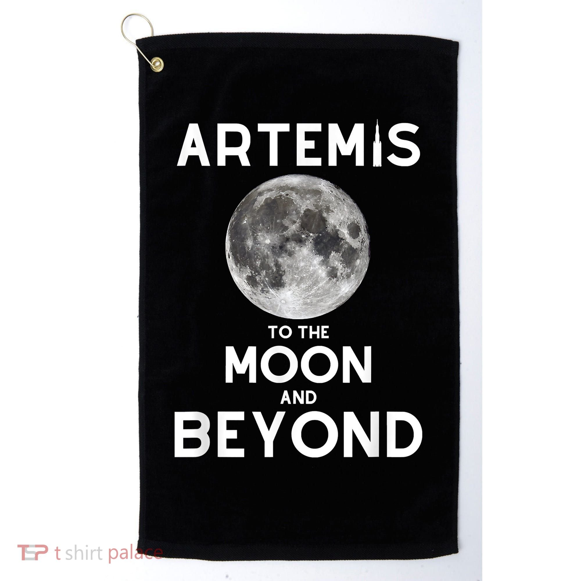 Artemis 1 SLS Rocket Launch Mission To The Moon And Beyond Golf Towel