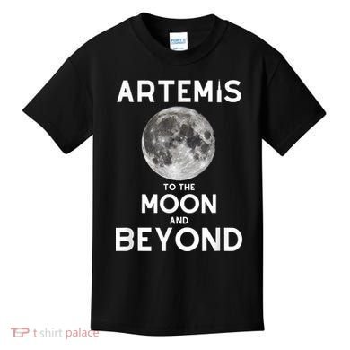 Artemis 1 SLS Rocket Launch Mission To The Moon And Beyond Kids T-Shirt