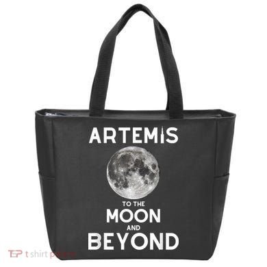 Artemis 1 SLS Rocket Launch Mission To The Moon And Beyond Tote Bag