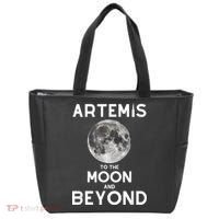 Artemis 1 SLS Rocket Launch Mission To The Moon And Beyond Tote Bag thumb 0