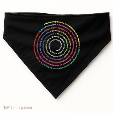 Aa 12 Step Recovery Definition Of Insanity USA-Made Doggie Bandana