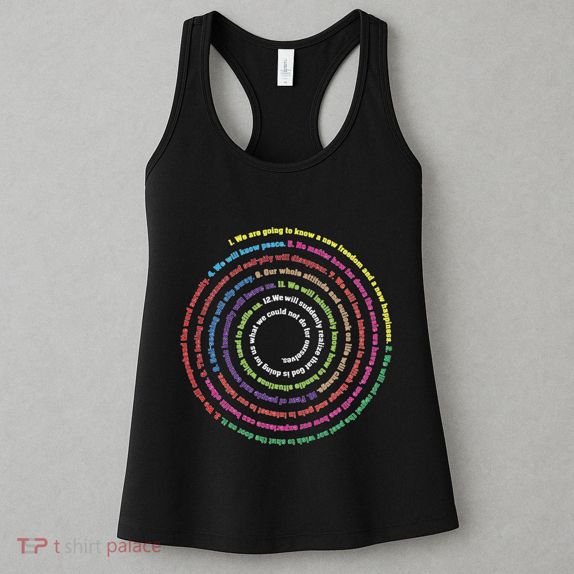 Aa 12 Step Recovery Definition Of Insanity Women's Tank Top