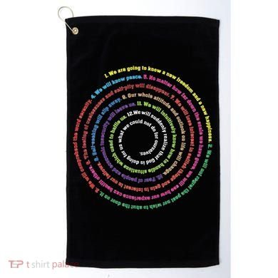 Aa 12 Step Recovery Definition Of Insanity Golf Towel