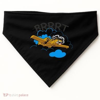 A 10 Thunderbolt Warthog Airplane USA-Made Doggie Bandana