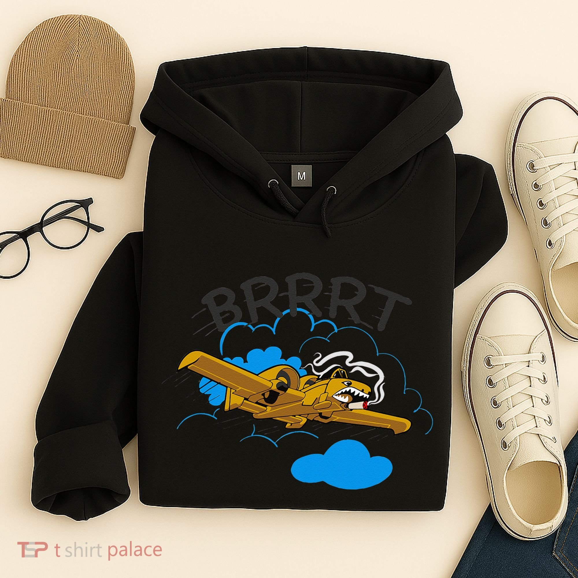 A 10 Thunderbolt Warthog Airplane Hoodie