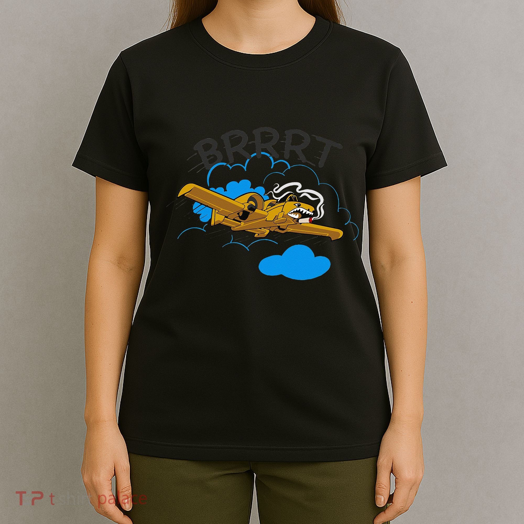 A 10 Thunderbolt Warthog Airplane T-Shirt
