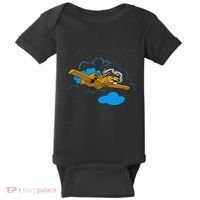 A 10 Thunderbolt Warthog Airplane Baby Bodysuit thumb 0