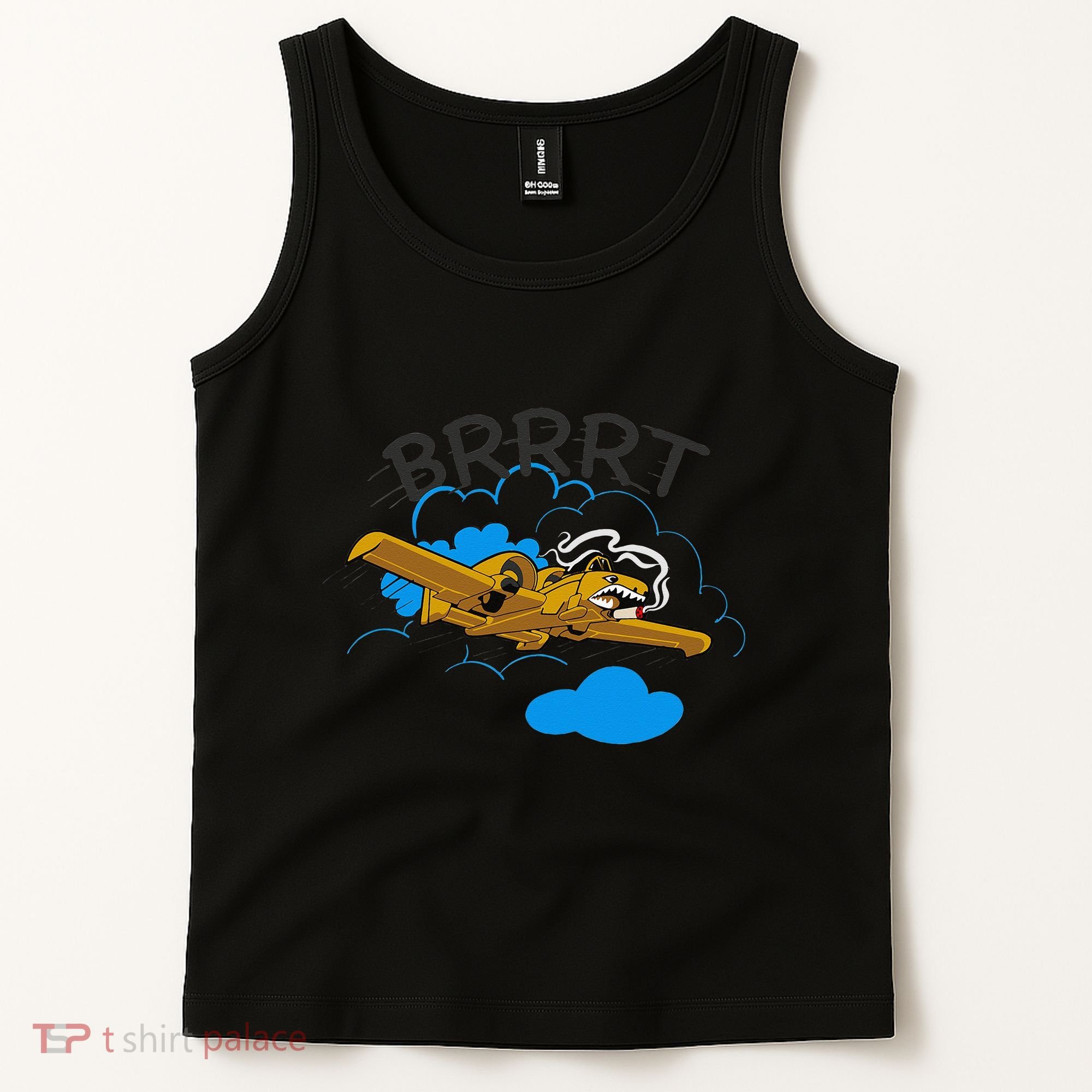 A 10 Thunderbolt Warthog Airplane Tank Top