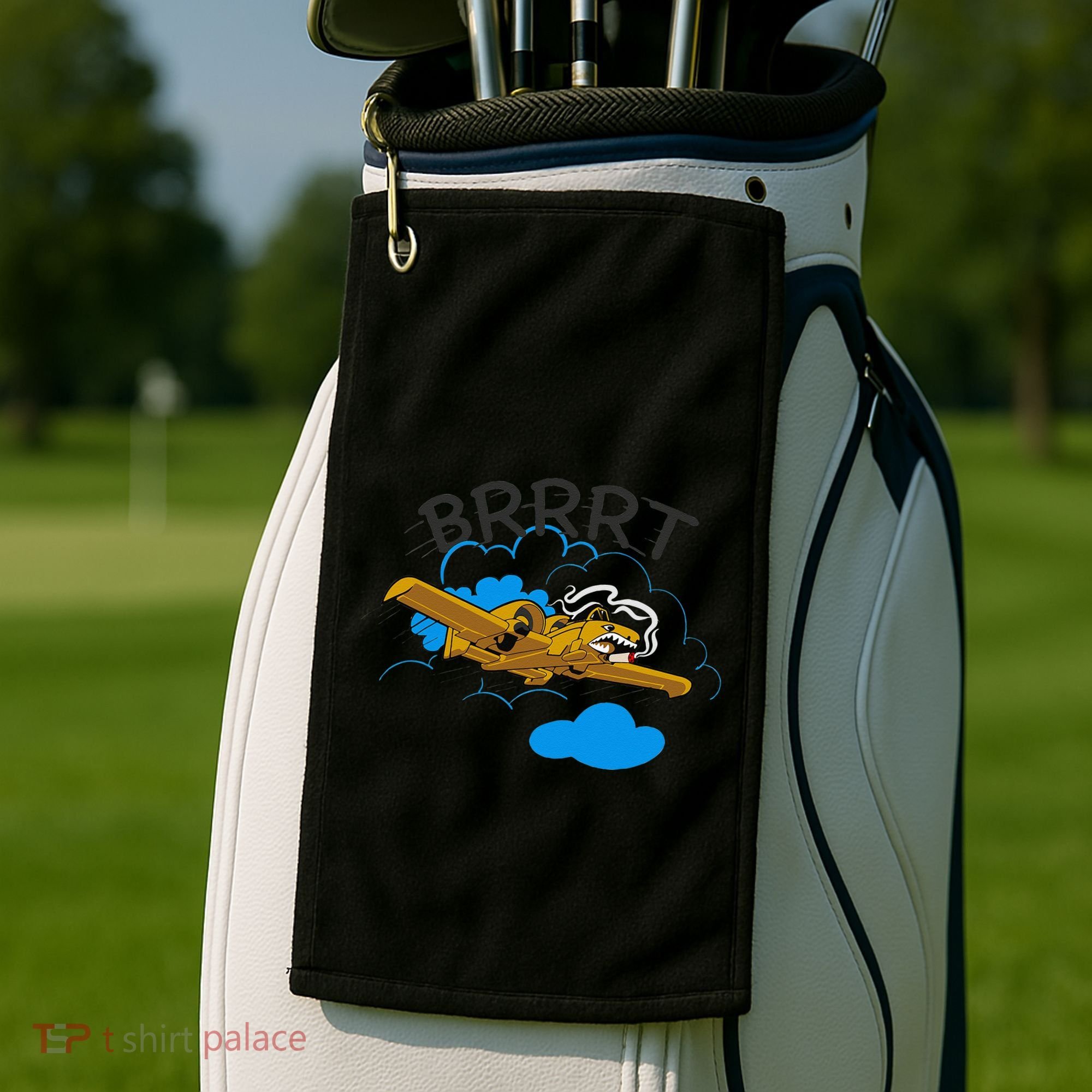 A 10 Thunderbolt Warthog Airplane Golf Towel
