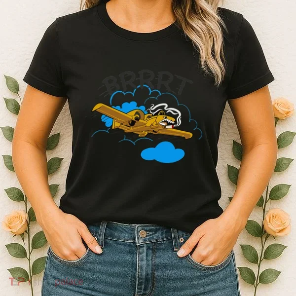 A 10 Thunderbolt Warthog Airplane Women's T-Shirt