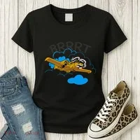 A 10 Thunderbolt Warthog Airplane Women's T-Shirt thumb 3