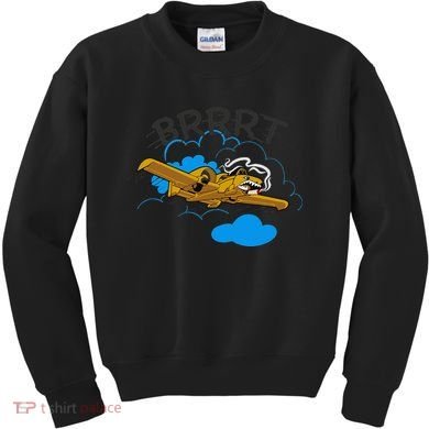 A 10 Thunderbolt Warthog Airplane Kids Sweatshirt