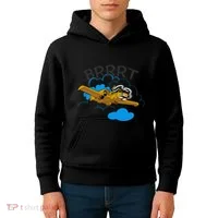 A 10 Thunderbolt Warthog Airplane Kids Hoodie thumb 4