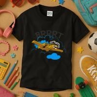 A 10 Thunderbolt Warthog Airplane Kids T-Shirt thumb 3