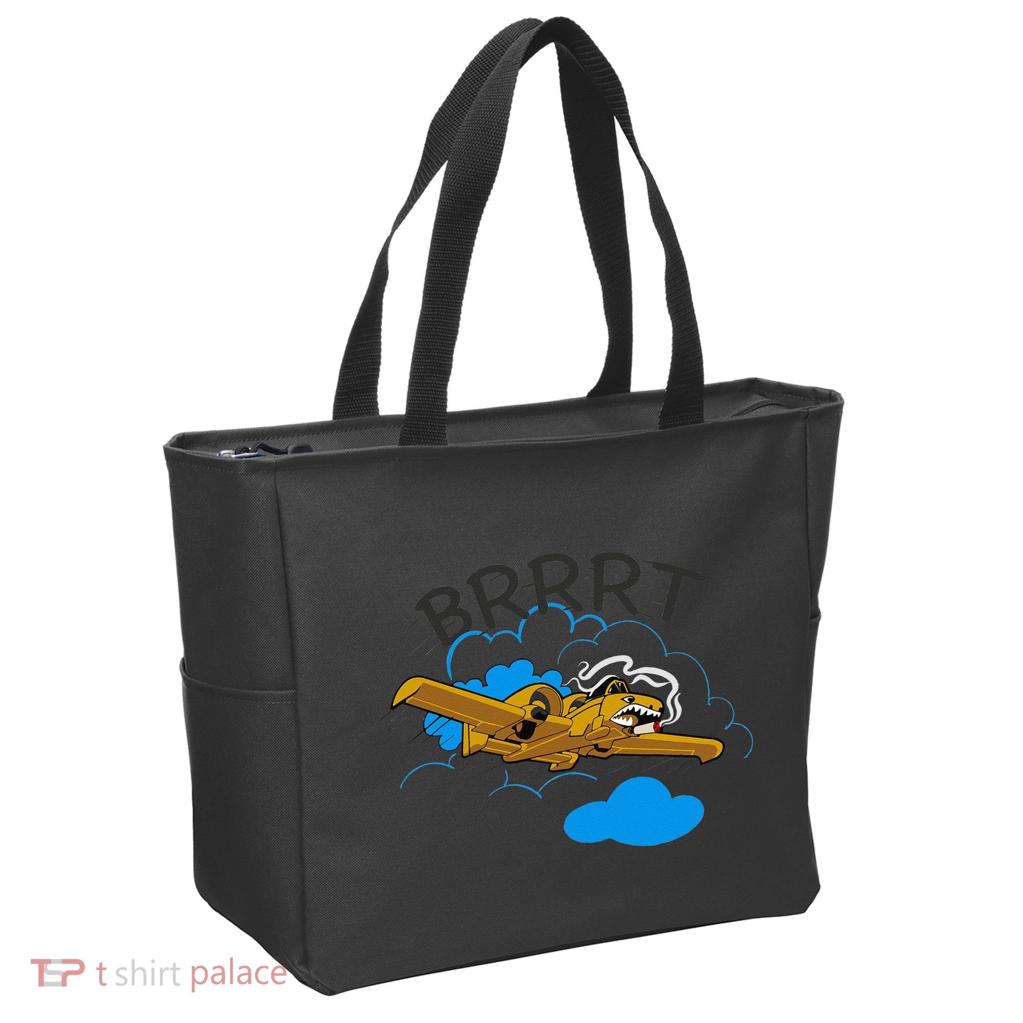 A 10 Thunderbolt Warthog Airplane Tote Bag