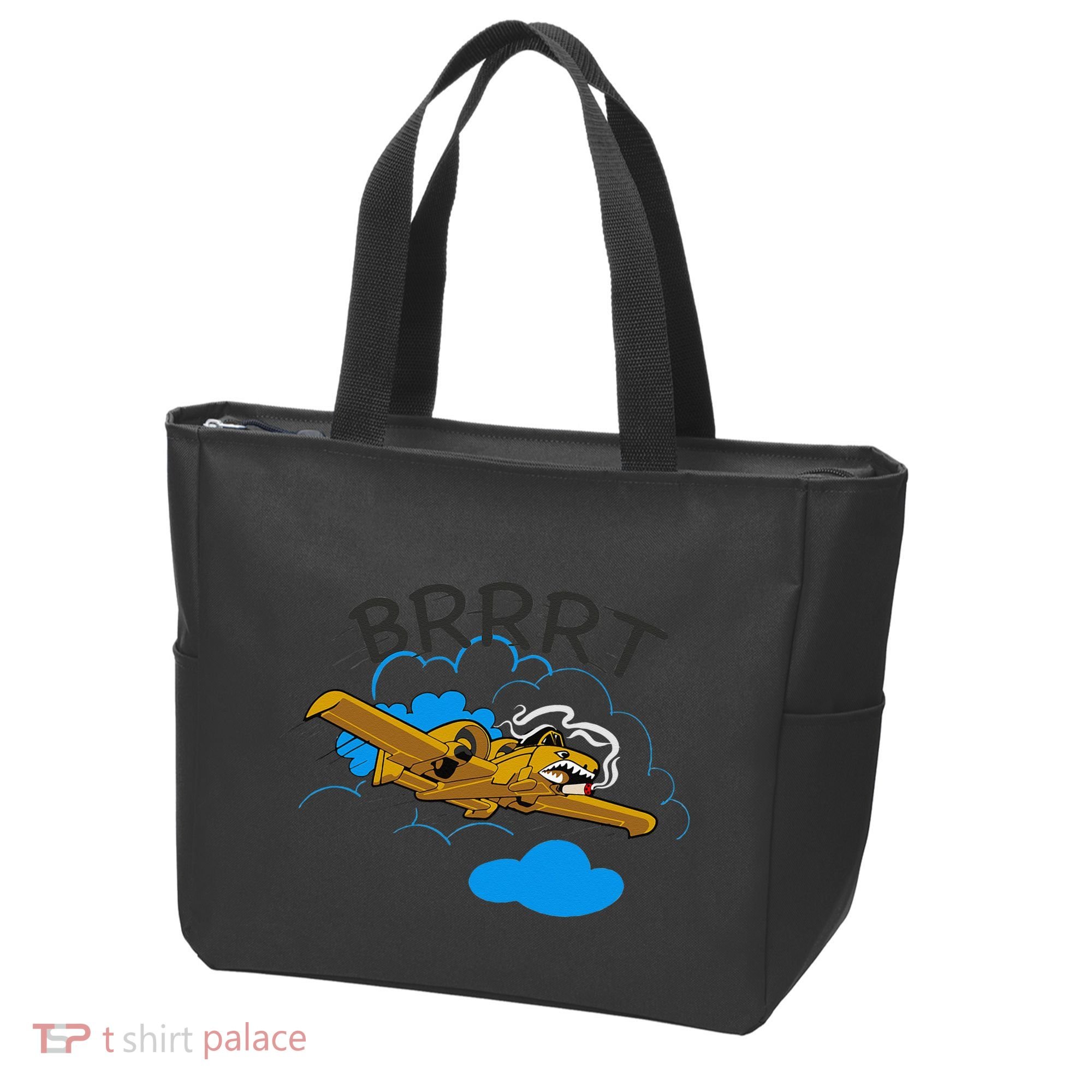 A 10 Thunderbolt Warthog Airplane Tote Bag