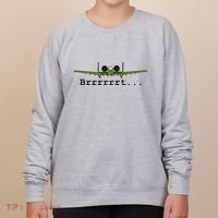 A 10 Thunderbolt Ii Warthog Funny Graphic Women's Sweatshirt thumb 0